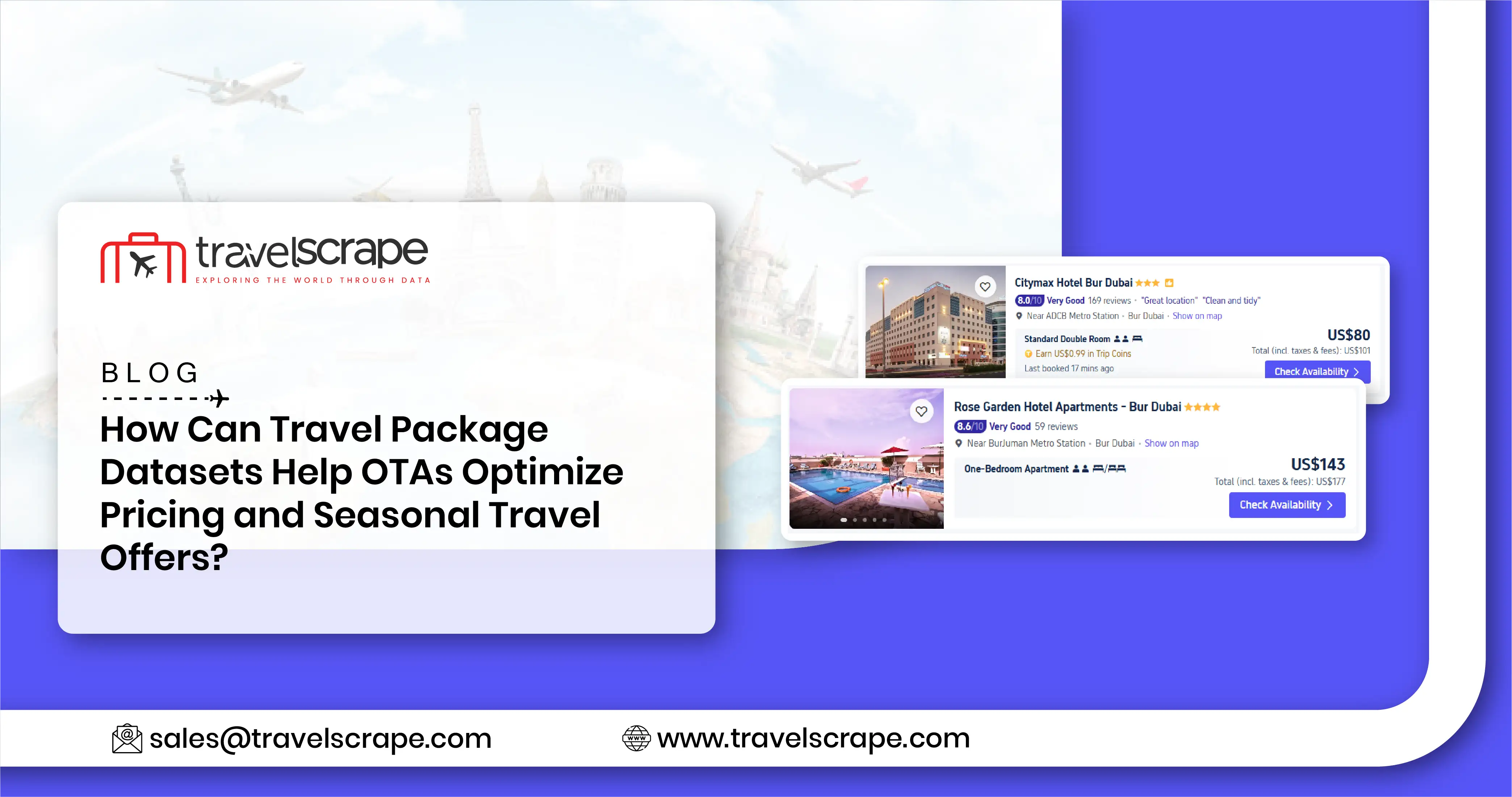 How Can Travel Package Datasets Help OTAs Optimize Pricing and Seasonal Travel Offers